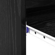 Бюро с чекмедже Черния дъб 77.5 x 43 x 79 см Инженерно дърво