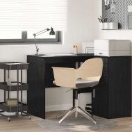 Бюро с рафт Черния дъб 102 x 50 x 75 см Инженерно дърво