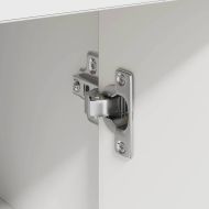 Служебен шкаф с чекмедже Бяло 38 x 34 x 75 см