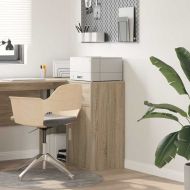 Служебен шкаф с чекмедже Сонома дъб 38 x 34 x 75 см