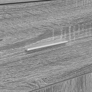 Служебен шкаф с чекмедже Сив Сонома 38 x 34 x 75 см