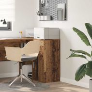 Служебен шкаф с чекмедже Старо дърво 38 x 34 x 75 см