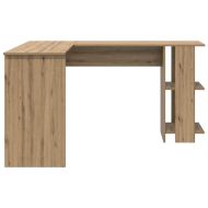Ъглово бюро с рафт Дъб 140 x 113,5 x 75 см Инженерно дърво
