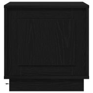 Нощен шкаф 2 pcs Черно 44 x 34,5 x 45 см Инженерно дърво