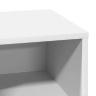 Нощен шкаф 2 pcs Бяло 50 x 34,5 x 50 см. Инженерно дърво