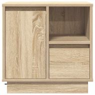 Нощен шкаф 2 pcs Сонома дъб 50 x 34,5 x 50 см. Инженерно дърво
