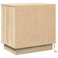 Нощен шкаф 2 pcs Сонома дъб 50 x 34,5 x 50 см. Инженерно дърво