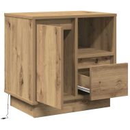 Нощен шкаф Дъб 50 x 34,5 x 50 см. Инженерна дървесина