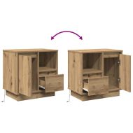 Нощен шкаф Дъб 50 x 34,5 x 50 см. Инженерна дървесина