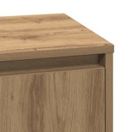 Нощен шкаф 2 pcs Дъб 39 x 34,5 x 50 см Инженерно дърво