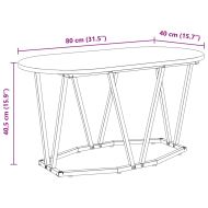 Масичка за кафе Старо дърво 80 x 40 x 40.5 см