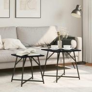 Комплект помощни маси 2 pcs Черния дъб