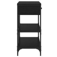 Конзолна маса с чекмедже Черния дъб 100 x 34,5 x 75 см Дърво