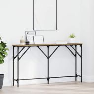 Конзолна маса дъб артизан 140 x 23 x 75 cm