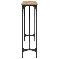 Конзолна маса дъб артизан 140 x 23 x 75 cm