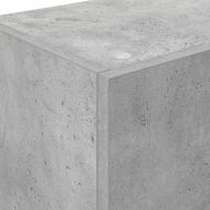 Кухненски шкаф с чекмедже Сив 35 x 50 x 180 см Инженерно дърво