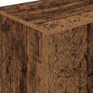 Кухненски сървър с чекмедже с рафт Старо дърво 32 x 50 x 180 см