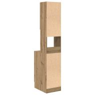 Кухненски сървър с чекмедже с рафт с врата Дъб 32 x 50 x 180 см
