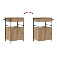 Кухненска количка Дъб 56 x 43 x 89,5 см Инженерно дърво