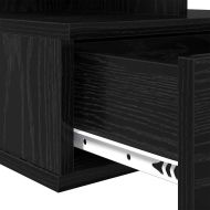 Плаваща нощно шкафче Черния дъб 40 x 31 x 28 см Инженерно дърво
