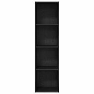 Рафт за книги Черния дъб 40 x 30 x 152 см Инженерно дърво