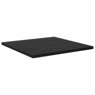 Етажерка Борд 4 pcs Черен 40 x 40 x 1,5 cm Инженерно дърво