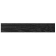 Етажерка Борд 4 pcs Черен 60 x 10 x 1,5 cm Инженерно дърво