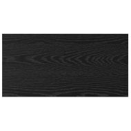 Етажерка Борд 4 pcs Черен 60 x 30 x 1,5 cm Инженерно дърво