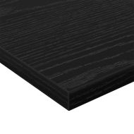 Етажерка Борд 4 pcs Черен 60 x 30 x 1,5 cm Инженерно дърво