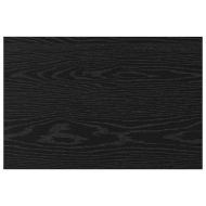 Етажерка Борд 4 pcs Черен 60 x 40 x 1,5 cm Инженерно дърво