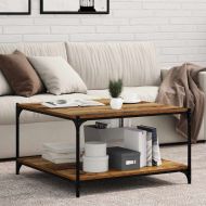 Етажерка Борд 4 pcs Кафяво 80 x 40 x 1,5 cm Инженерно дърво