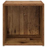 Комплект ТВ шкаф 2 pcs Старо дърво 37 x 35 x 37,5 см