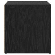 Комплект ТВ шкаф 4 pcs Черно 37 x 35 x 37,5 см Инженерно дърво