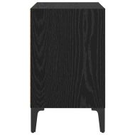 Нощен шкаф 2 pcs Черния дъб 40 x 30 x 50 cm Инженерно дърво