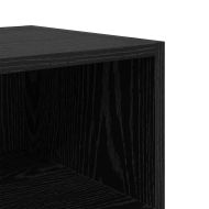 Нощен шкаф 2 pcs Черния дъб 40 x 30 x 50 cm Инженерно дърво