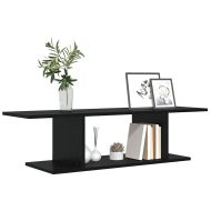 Комплект ТВ шкаф Черно 103 x 30 x 26,5 см Инженерно дърво