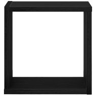 Стени за рафтове с рафт Черния дъб Инженерно дърво