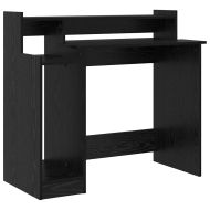 Бюро с рафт Черния дъб 97 x 45 x 90 см Инженерно дърво