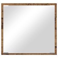 LED огледало за баня с огледало Старо дърво 40 x 37 x 8.5 см