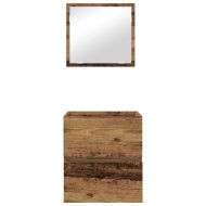 Шкаф за баня Старо дърво 41 x 38,5 x 45 cm Инженерно дърво