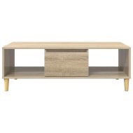 Масичка за кафе Сонома дъб 102 x 55 x 35 см Инженерно дърво