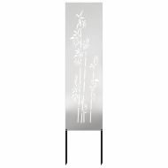 Екран за градинска неприкосновеност Сребрист 32 x 140 см