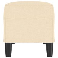 Пейка, кремава, 100x35x41 см, плат