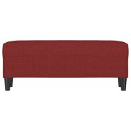 Пейка, виненочервен, 100x35x41 см, плат