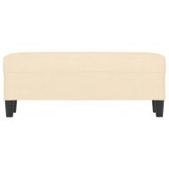 Пейка, кремава, 100x35x41 см, плат