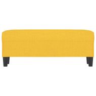 Пейка, светложълт, 100x35x41 см, плат