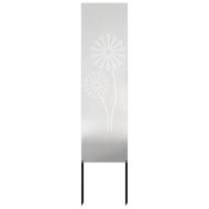 Екран за градинска неприкосновеност Сребрист 32 x 140 см