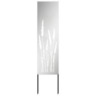 Екран за градинска неприкосновеност Сребрист 32 x 140 см