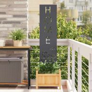 Екран за градинска неприкосновеност Антрацит 32 x 140 см