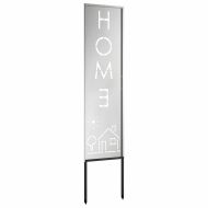 Екран за градинска неприкосновеност Сребрист 32 x 140 см